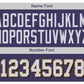 Custom B.Raven Men's American Purple Vapor Limited Stitched Football Jersey