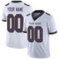 Custom B.Raven Stitched American Football Jerseys Personalize Birthday Gifts White Jersey