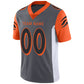 Custom C.Bengal Stitched American Football Jerseys Personalize Birthday Gifts Grey Jersey