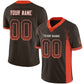 Custom C.Brown Stitched American Football Jerseys Personalize Birthday Gifts Brown Jersey