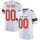 Custom C.Brown Stitched American Jerseys Personalize Birthday Gifts White Football Jerseys