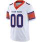 Custom D.Broncos Stitched American Football Jerseys Personalize Birthday Gifts White Jersey
