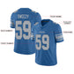 Custom D.Lions Stitched American Football Jerseys Personalize Birthday Gifts Blue Jersey