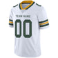Custom GB.Packers Stitched American Football Jerseys Personalize Birthday Gifts White Jersey