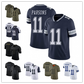 Mens Number 11 Micah Parsons D.Cowboy Limited Stitched Jerseys