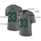 Custom NY.Jets Stitched American Football Jerseys Personalize Birthday Gifts Grey Jersey