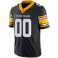 Custom P.Steelers Stitched American Football Jerseys Personalize Birthday Gifts Black Jersey